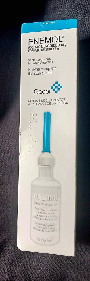 enema rectal precio